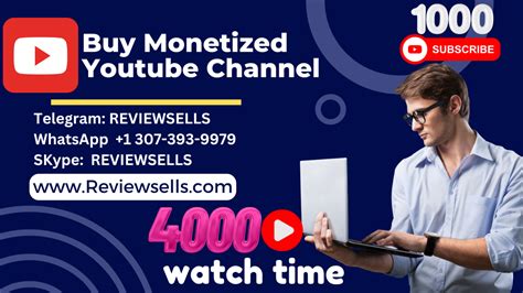 buy channel|buy monetized channels.